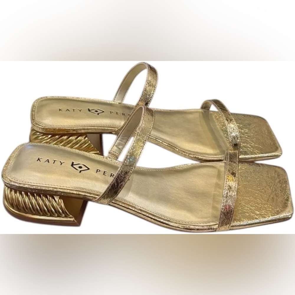 Katy Perry Collection The Flaming Low Heel Gold Woman’s 5